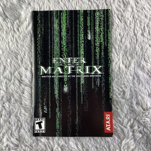 Enter the Matrix (Sony PlayStation 2, 2003) PS2 Black Label Complete - Picture 5 of 12